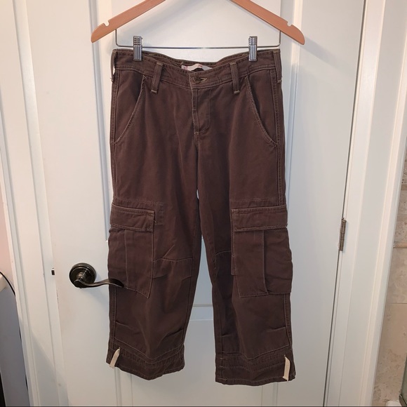 Joie brown cargo pants - Picture 3 of 10